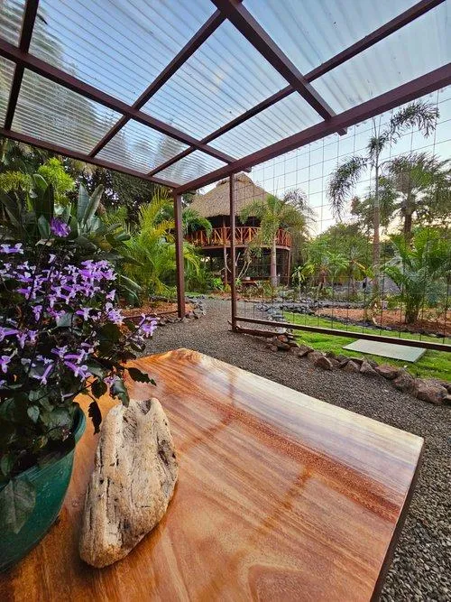 Covered patio