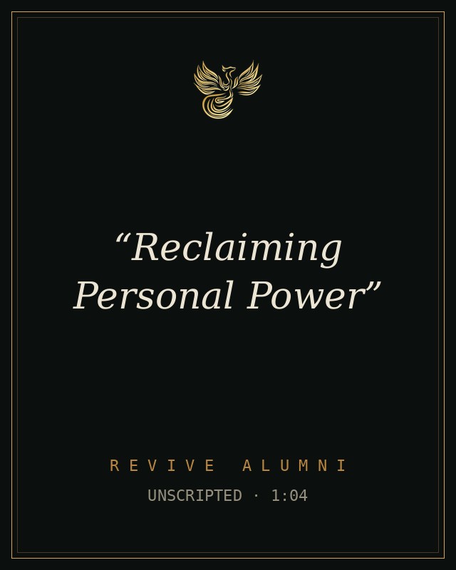 REVIVE alumni testimonial