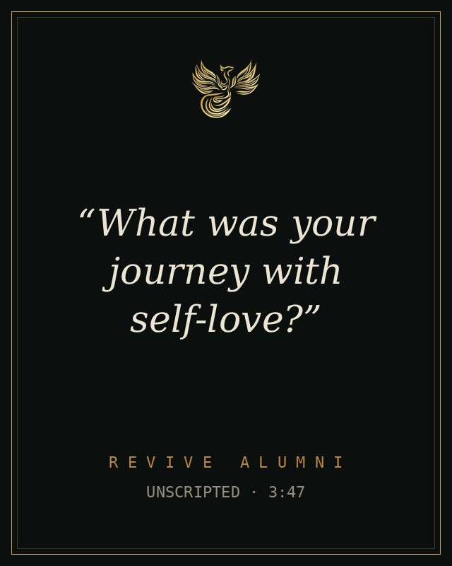 REVIVE alumni testimonial
